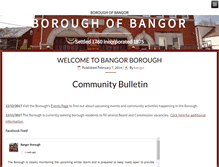 Tablet Screenshot of bangorborough.org